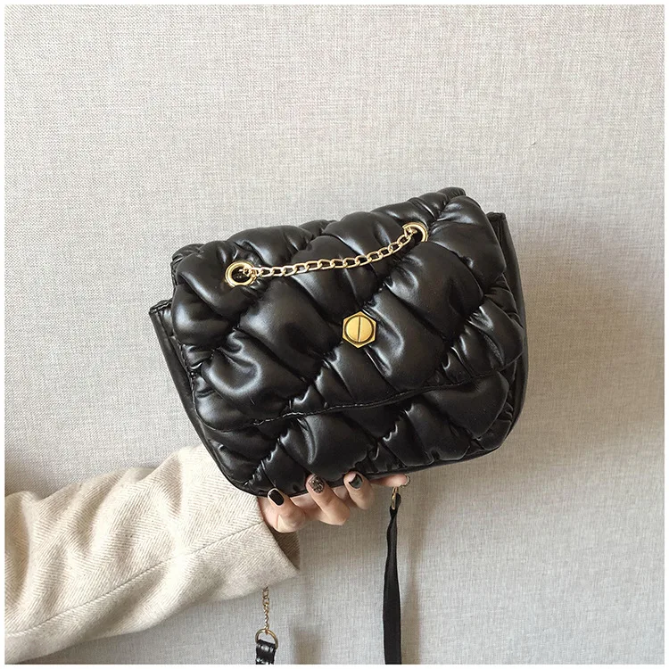 Autumn Winter New Arrival Bag Women's 2020 New Style Korean-style Versatile Textured Shoulder Bag Fashion Rhombus Chain Bag
Autumn Winter New Arrival Bag Women's 2020 New Style Korean-style Versatile Textured Shoulder Bag Fashion Rhombus Chain Bag