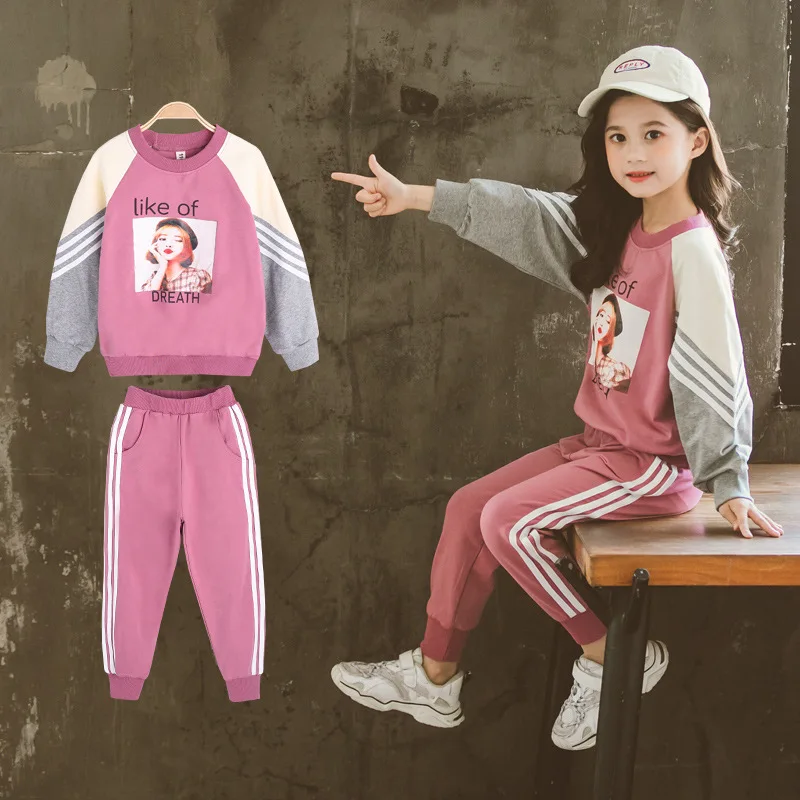 2020 New Style CHILDREN'S Sweater Sports Two-Piece Set Spring Clothing Western Style Middle And Large Girls Versatile CHILDREN'S
2020 New Style CHILDREN'S Sweater Sports Two-Piece Set Spring Clothing Western Style Middle And Large Girls Versatile CHILDREN'S