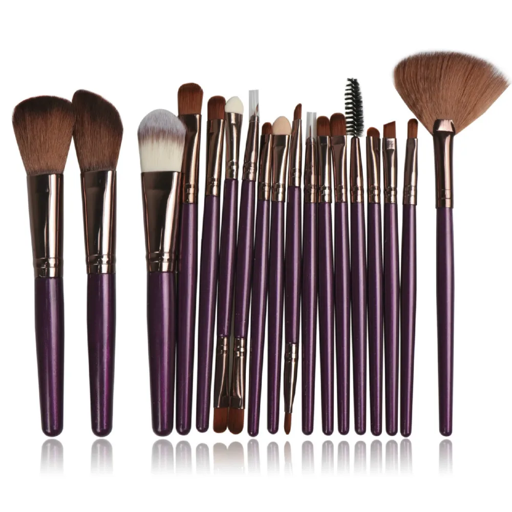 18Pcs Makeup Brushes Kit Professional Blush Eye Shadow Foundation Brush Toiletry Kit Wool Make Up Brush Set Tool Maquiagem
18Pcs Makeup Brushes Kit Professional Blush Eye Shadow Foundation Brush Toiletry Kit Wool Make Up Brush Set Tool Maquiagem