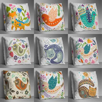 Cute Cartoon Double Side Print Cushion Cover Polyester Decorative for Sofa Seat Soft Throw Pillow Case Cover 45x45cm Home Decor
Cute Cartoon Double Side Print Cushion Cover Polyester Decorative for Sofa Seat Soft Throw Pillow Case Cover 45x45cm Home Decor