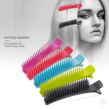 2pcs Professional Hair Grip Hairdressing Sectioning Cutting Clamps Clips Dyeing Hairstyling Tool 5 Colors #11
2pcs Professional Hair Grip Hairdressing Sectioning Cutting Clamps Clips Dyeing Hairstyling Tool 5 Colors #11