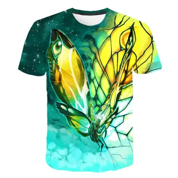 Novelty Butterfly Printed girls Short Sleeved boys T Shirt Female Ladies Soft Comfort Top Tees Fashion kids T-shirt Camisetas
Novelty Butterfly Printed girls Short Sleeved boys T Shirt Female Ladies Soft Comfort Top Tees Fashion kids T-shirt Camisetas