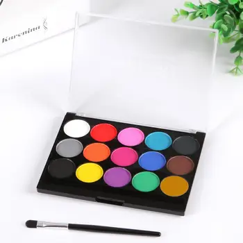 15 Colors Body Painting Party Makeup Non-toxic Face Paint Face Painted Makeup Set with Paintbrush for Beauty Decor
15 Colors Body Painting Party Makeup Non-toxic Face Paint Face Painted Makeup Set with Paintbrush for Beauty Decor