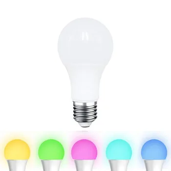 RGBW Smart Wifi Led Bulb E27/E26/B22 Color Changing Light Bulb For Living Home Decoration And Christmas 
RGBW Smart Wifi Led Bulb E27/E26/B22 Color Changing Light Bulb For Living Home Decoration And Christmas