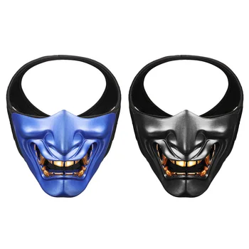 Halloween Party Halloween Costume Cosplay Tooth Decay Evil Demon Samurai Half Cover Mask Party Scary Decoration
Halloween Party Halloween Costume Cosplay Tooth Decay Evil Demon Samurai Half Cover Mask Party Scary Decoration