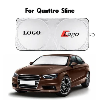 Car Windshield Sunshade Cover With Auto Logo for Quattro Sline Sun Shade Protector Visor Emblem Parasol Coche for A3 A4 A5 A5 A7
Car Windshield Sunshade Cover With Auto Logo for Quattro Sline Sun Shade Protector Visor Emblem Parasol Coche for A3 A4 A5 A5 A7