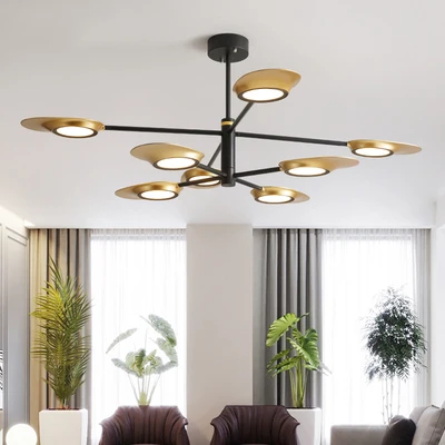 Designer LED Chandelier With Metal Lampshade For Living Room White Modern Lustre Dining Room Golden Ceiling Chandeliers
Designer LED Chandelier With Metal Lampshade For Living Room White Modern Lustre Dining Room Golden Ceiling Chandeliers