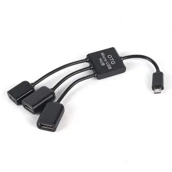 OTG 3/4 Port Micro USB Power Charging Hub Cable Spliter Connector Adapter For Smartphone Computer Tablet PC Data Wire
OTG 3/4 Port Micro USB Power Charging Hub Cable Spliter Connector Adapter For Smartphone Computer Tablet PC Data Wire