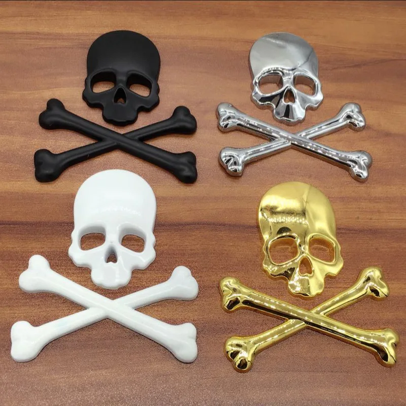 1pcs Metal 3D Skull Car stickers Logo Emblem Badge car window Truck Sticker Auto Motor Car Styling Decal Auto Accessories
1pcs Metal 3D Skull Car stickers Logo Emblem Badge car window Truck Sticker Auto Motor Car Styling Decal Auto Accessories