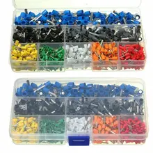 800Pcs Copper Wire Crimp Tube Connector Spade Insulated Cord End Cable Wire Terminal Kit DIY Hand Tool Set
800Pcs Copper Wire Crimp Tube Connector Spade Insulated Cord End Cable Wire Terminal Kit DIY Hand Tool Set