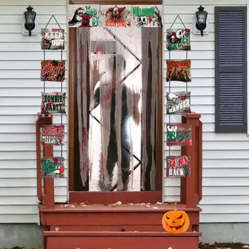 Halloween Printed Keep Out Doorway Curtain Entrance Drape Decor Sets Props Event Party Supplies Door Cover Decoration
Halloween Printed Keep Out Doorway Curtain Entrance Drape Decor Sets Props Event Party Supplies Door Cover Decoration