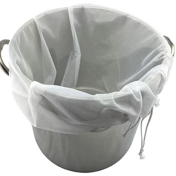 Large Reusable Straining Bag Micron Mesh Drawstring Food Strainer Bag For Cold Brew Home Brewing 22inch X 26inch Filter Bag
Large Reusable Straining Bag Micron Mesh Drawstring Food Strainer Bag For Cold Brew Home Brewing 22inch X 26inch Filter Bag