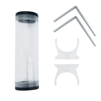 Water Cooling Tank G1/4 Thread Cylinder Reservoir Computer Cooling System Water Tank for PC Cooling System L Shape
Water Cooling Tank G1/4 Thread Cylinder Reservoir Computer Cooling System Water Tank for PC Cooling System L Shape