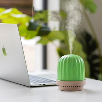 260ML Cactus Air Humidifier Essential Oil Diffuser for Home Car Aromatherapy Aroma Diffuser with Lamp
260ML Cactus Air Humidifier Essential Oil Diffuser for Home Car Aromatherapy Aroma Diffuser with Lamp