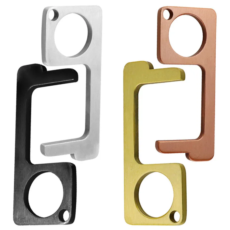 Hygiene Hand Antimicrobial Metal EDC Door Opener Multifunctional keychain Antimicrobial Brass Hand Tool Zinc Alloy Fast Ship
Hygiene Hand Antimicrobial Metal EDC Door Opener Multifunctional keychain Antimicrobial Brass Hand Tool Zinc Alloy Fast Ship