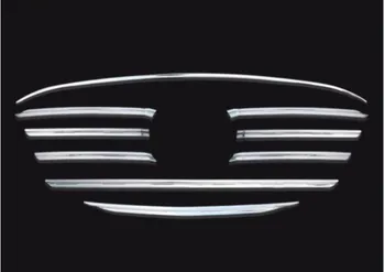 Car body styling cover protect detector chrome trim Front up Grid Grill Grille 9pcs/Set For Mazda CX-5 CX5 2015 2016
Car body styling cover protect detector chrome trim Front up Grid Grill Grille 9pcs/Set For Mazda CX-5 CX5 2015 2016