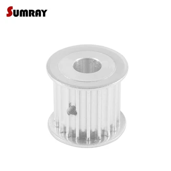 SUMRAY Timing Pulley 5M 20T 6/8/10/12/18/19/20mm Bore Aluminium Pulley Wheel 27mm Width Motor Belt Pulley For Laser Machine
SUMRAY Timing Pulley 5M 20T 6/8/10/12/18/19/20mm Bore Aluminium Pulley Wheel 27mm Width Motor Belt Pulley For Laser Machine