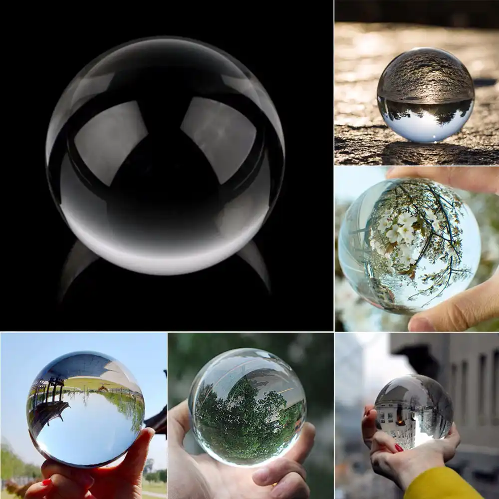 accessories modern creative clear glass crystal ball healing