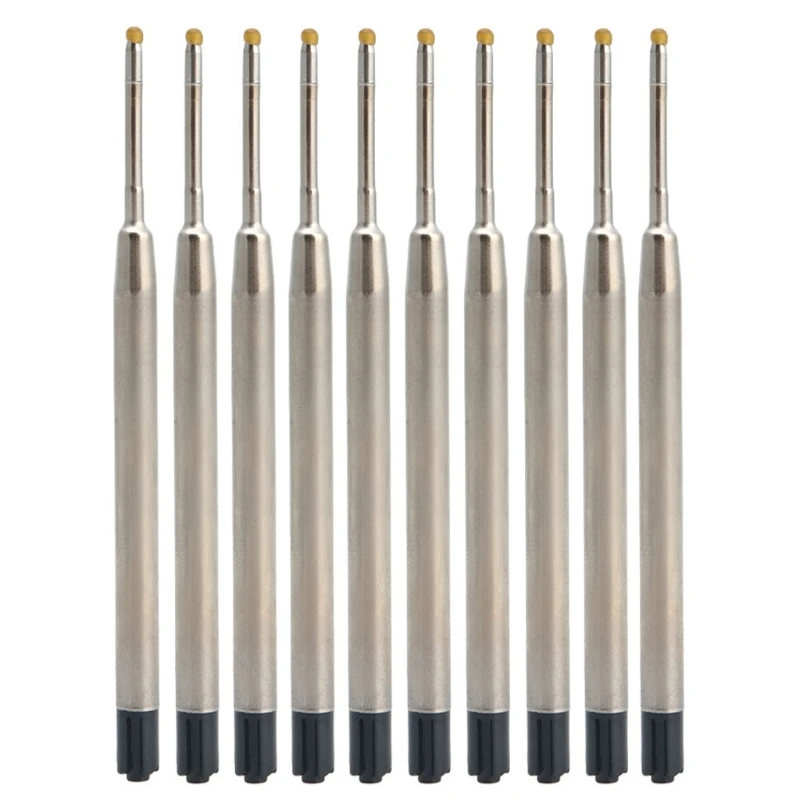 10pcs Universal Standard Style Blue Ink 1MM Medium Nib Ball Point Pen Refills
10pcs Universal Standard Style Blue Ink 1MM Medium Nib Ball Point Pen Refills