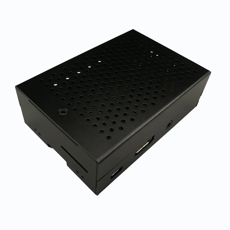Raspberry Pi 3 Model B Plus Dedicated Aluminum Case with Cooling Fan Metal Shell Black Enclosure for Raspberry Pi 3 Model B
Raspberry Pi 3 Model B Plus Dedicated Aluminum Case with Cooling Fan Metal Shell Black Enclosure for Raspberry Pi 3 Model B