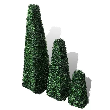 Set Of 3 Artificial Boxwood Pyramid Topiary Weather-Resistant And Durable Topiary Set Suitable For Both Indoor And Outdoor Use
Set Of 3 Artificial Boxwood Pyramid Topiary Weather-Resistant And Durable Topiary Set Suitable For Both Indoor And Outdoor Use