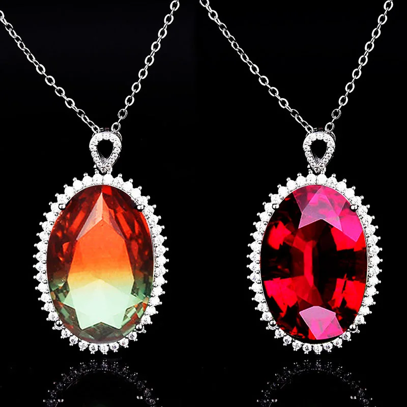 Simple Luxury Oval Pendant Necklace For Women 2020 New Elegant Charm Jewelry Wedding High Grade Party Accessories Neck Chain
Simple Luxury Oval Pendant Necklace For Women 2020 New Elegant Charm Jewelry Wedding High Grade Party Accessories Neck Chain