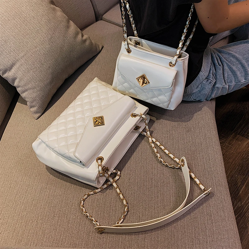 Louis Brand Women's Bag 2019 Popular New Wave Korean Version of The Wild Messenger Bag Fashion Chain Bag Women Handbags Two Size
Louis Brand Women's Bag 2019 Popular New Wave Korean Version of The Wild Messenger Bag Fashion Chain Bag Women Handbags Two Size