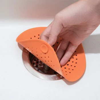 Silicone Sink Drainer Anti-blocking Colander Sink Strainer Bathroom Filter Kitchen Accesories Gadgets
Silicone Sink Drainer Anti-blocking Colander Sink Strainer Bathroom Filter Kitchen Accesories Gadgets