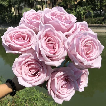 Artificial Silk Rose Flowers Bouquet Craft Fake Flowers Floral Decor for Home Dining Table Hotel DIY Party Marriage Wedding Deco
Artificial Silk Rose Flowers Bouquet Craft Fake Flowers Floral Decor for Home Dining Table Hotel DIY Party Marriage Wedding Deco