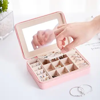 Jewelry Casket Locked Jewelry Box Compartment Portable Jewelry Organizer Ring Decoration Beauty Travel Box Display Organizer
Jewelry Casket Locked Jewelry Box Compartment Portable Jewelry Organizer Ring Decoration Beauty Travel Box Display Organizer
