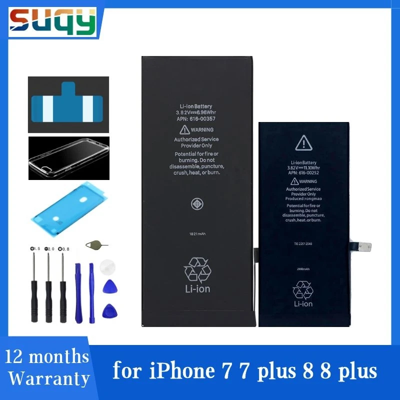 Suqy for Iphone 7 Battery Original 0 Cycle for Iphone 8 Plus Battery for Iphone 7 7 Plus 8 8 Plus Bateria Telefones Celulares
Suqy for Iphone 7 Battery Original 0 Cycle for Iphone 8 Plus Battery for Iphone 7 7 Plus 8 8 Plus Bateria Telefones Celulares