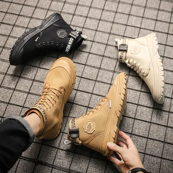 Autumn Winter New Men Sneakers Ankle Canvas Boots High Top Men Shoes Retro Sports Shoes Men Boots Male J4-37
Autumn Winter New Men Sneakers Ankle Canvas Boots High Top Men Shoes Retro Sports Shoes Men Boots Male J4-37