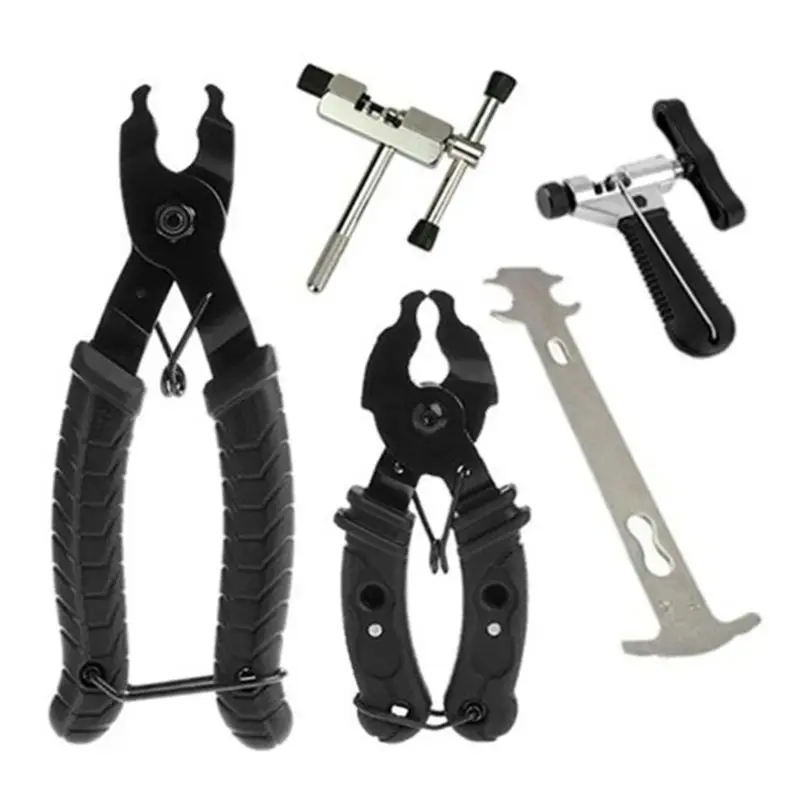 5PCS Bike Chain Tool with Chain Hook Mountain Bicycle Repair Tool Bicycle Remove and Install Chain Breaker Spliter Chain Tool
5PCS Bike Chain Tool with Chain Hook Mountain Bicycle Repair Tool Bicycle Remove and Install Chain Breaker Spliter Chain Tool