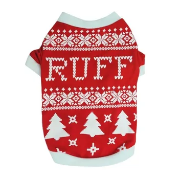 Christmas Tree T Shirt Pet Dog Clothes Fashion Clothing Dogs Super Cotton Small Costume Chihuahua Print Summer Red Boy Mascotas
Christmas Tree T Shirt Pet Dog Clothes Fashion Clothing Dogs Super Cotton Small Costume Chihuahua Print Summer Red Boy Mascotas