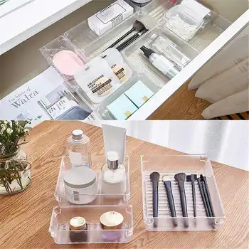 6PCS Plastic Cosmetics Makeup Organizer Drawers Jewelry Holder Trays Storage Boxes Kitchen Bathroom Organizer Division Case Set
6PCS Plastic Cosmetics Makeup Organizer Drawers Jewelry Holder Trays Storage Boxes Kitchen Bathroom Organizer Division Case Set