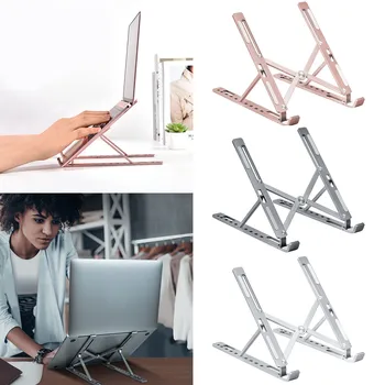 Portable Ergonomic Folding Laptop Stand Holder with 9 Adjustable Height for iPad MacBook Notebook Computer Tablet
Portable Ergonomic Folding Laptop Stand Holder with 9 Adjustable Height for iPad MacBook Notebook Computer Tablet