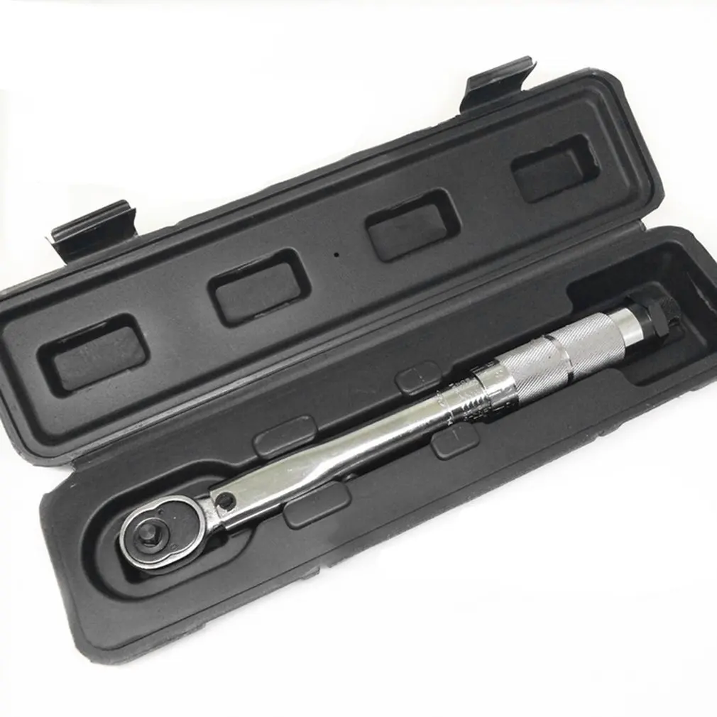 Adjustable 1/4 Inch 5 to 25nm Click Torque Wrench Bicycle Repair Tools Set Bike Repair Tool Spanner Hand Tool Set