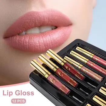 Lipstick Set 10Pcs/12Pcs Matte Lip Gloss Set Liquid Lipstick Waterproof Long Lasting Lipsticks Lips Makeup Cosmetics Lip Gloss
Lipstick Set 10Pcs/12Pcs Matte Lip Gloss Set Liquid Lipstick Waterproof Long Lasting Lipsticks Lips Makeup Cosmetics Lip Gloss