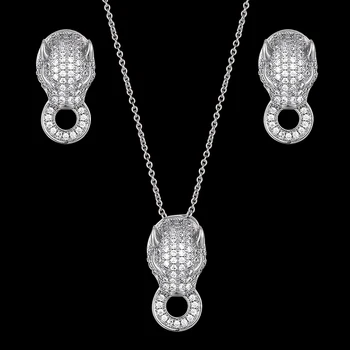 Zlxgirl jewelry brand Leopard shape wedding pendants and earring for women jewelry zirconium micro inlay jewelry chain pendant
Zlxgirl jewelry brand Leopard shape wedding pendants and earring for women jewelry zirconium micro inlay jewelry chain pendant