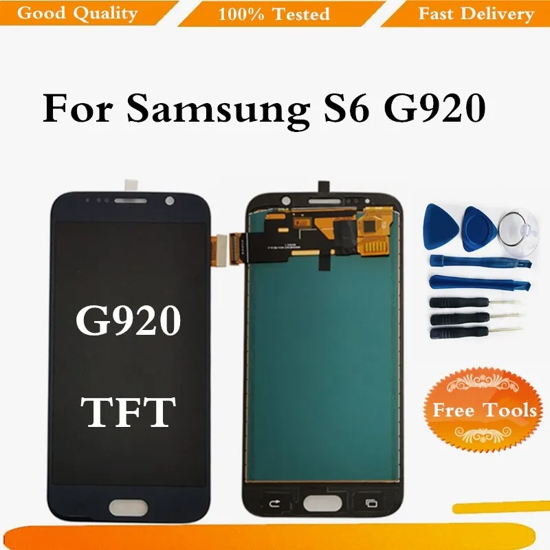 TFT LCD For Samsung Galaxy S6 LCD Display Screen For Samsung S6 G920F Touch Screen Digitizer For Samsung Galaxy S6 G920 Display
TFT LCD For Samsung Galaxy S6 LCD Display Screen For Samsung S6 G920F Touch Screen Digitizer For Samsung Galaxy S6 G920 Display