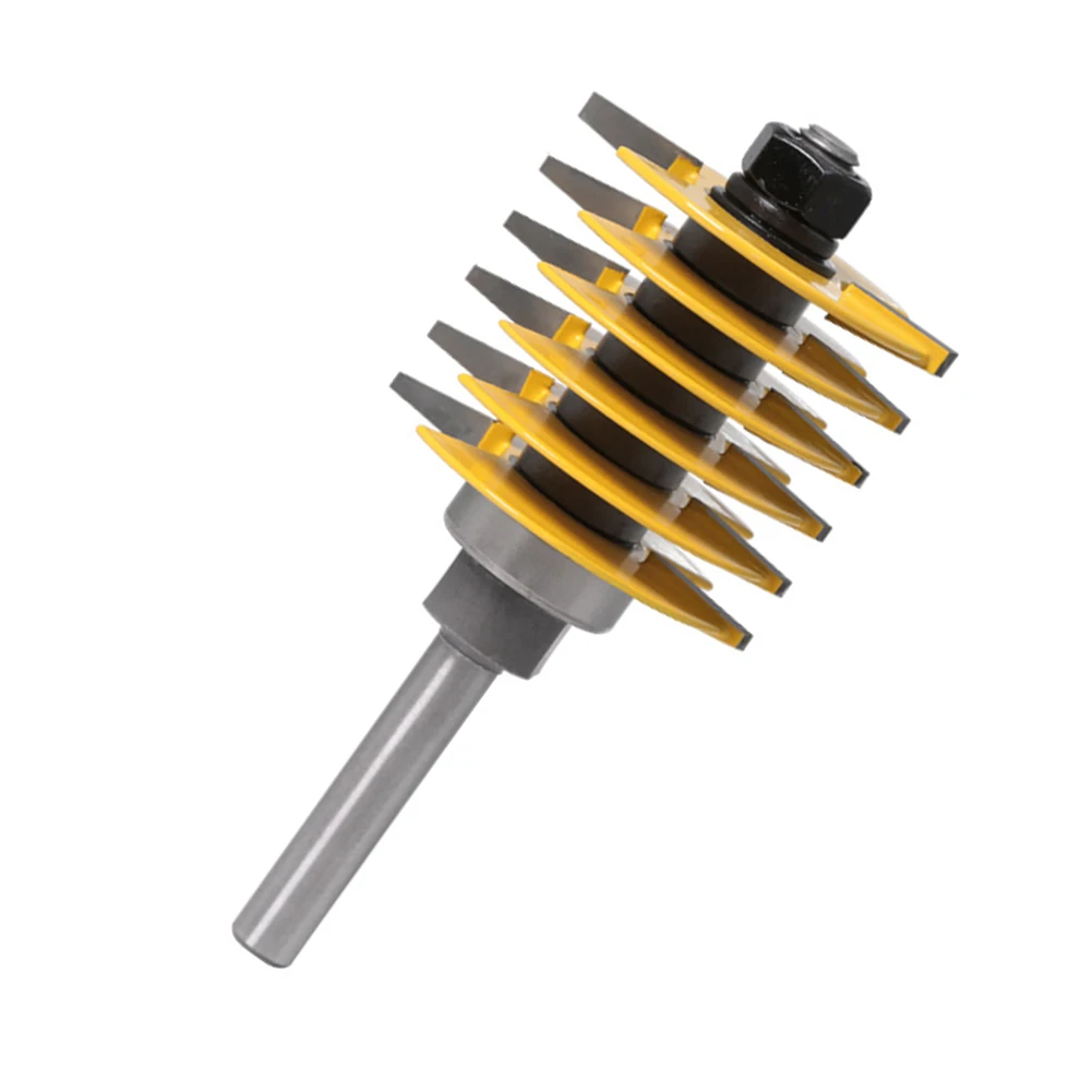 8mm Shank Finger Joint Router Bit Woodworking Chisel Cutter Woodworking Decoration Building Material Coner Router Polishing Tool
8mm Shank Finger Joint Router Bit Woodworking Chisel Cutter Woodworking Decoration Building Material Coner Router Polishing Tool