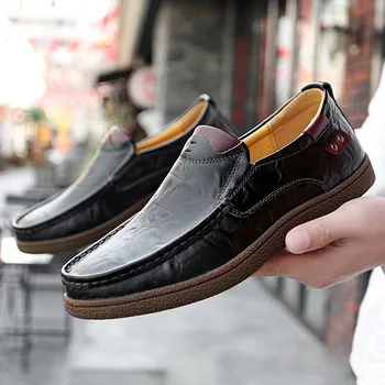 Slip-on Men Loafers Casual Shoes Leather Shoes Moccasins Driver Moccasins Soft Leather Soft Bottom Shoes Summer Large Size 46
Slip-on Men Loafers Casual Shoes Leather Shoes Moccasins Driver Moccasins Soft Leather Soft Bottom Shoes Summer Large Size 46