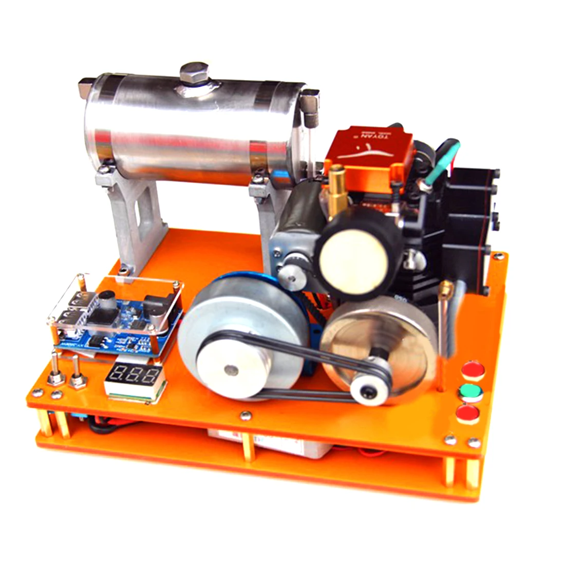 1pcs TOYAN Four-Stroke Gasoline Engine / Methanol Engine DIY 12V Generator Science And Education Laboratory Engine
1pcs TOYAN Four-Stroke Gasoline Engine / Methanol Engine DIY 12V Generator Science And Education Laboratory Engine