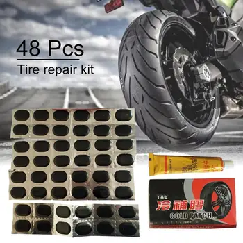 48 Pcs Patches+1 Glue Bicycle Repair Tool Bike Tire Repair Glue Bicycle Inner Tube Puncture Repair Cement Rubber Cold Patch Kit
48 Pcs Patches+1 Glue Bicycle Repair Tool Bike Tire Repair Glue Bicycle Inner Tube Puncture Repair Cement Rubber Cold Patch Kit