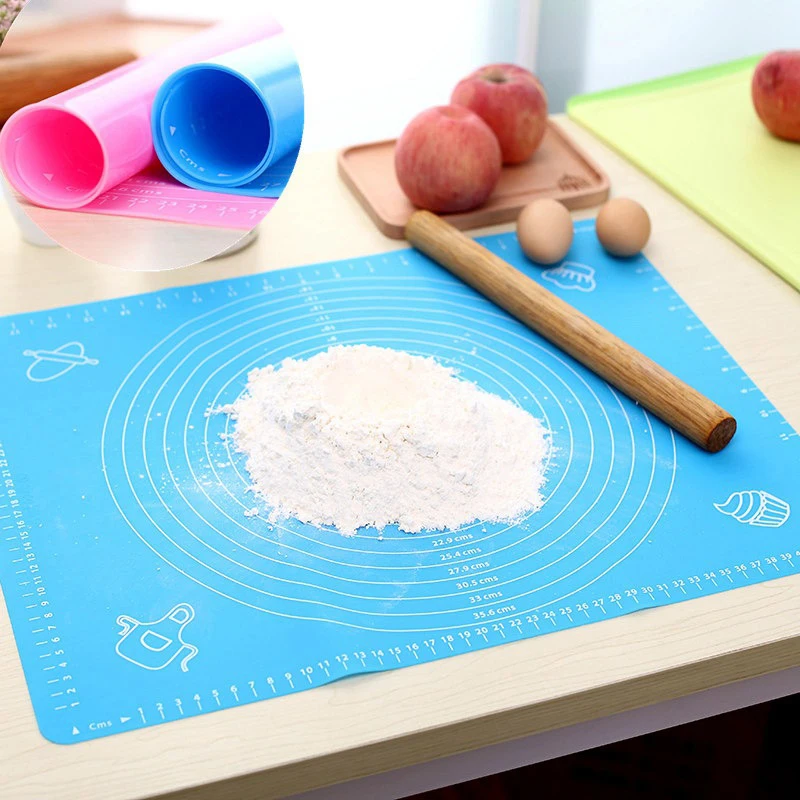 Baking Mat Silicone Big/Small Nonstick Kneading Dough Pad Kids Placemat Insulation Non-slip Bakeware Mat Kitchen Kneading Mat
Baking Mat Silicone Big/Small Nonstick Kneading Dough Pad Kids Placemat Insulation Non-slip Bakeware Mat Kitchen Kneading Mat