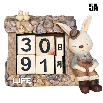Cartoon Miss Rabbit Calendar Resin Decoration Country Style Desk Calendar HKS99
Cartoon Miss Rabbit Calendar Resin Decoration Country Style Desk Calendar HKS99