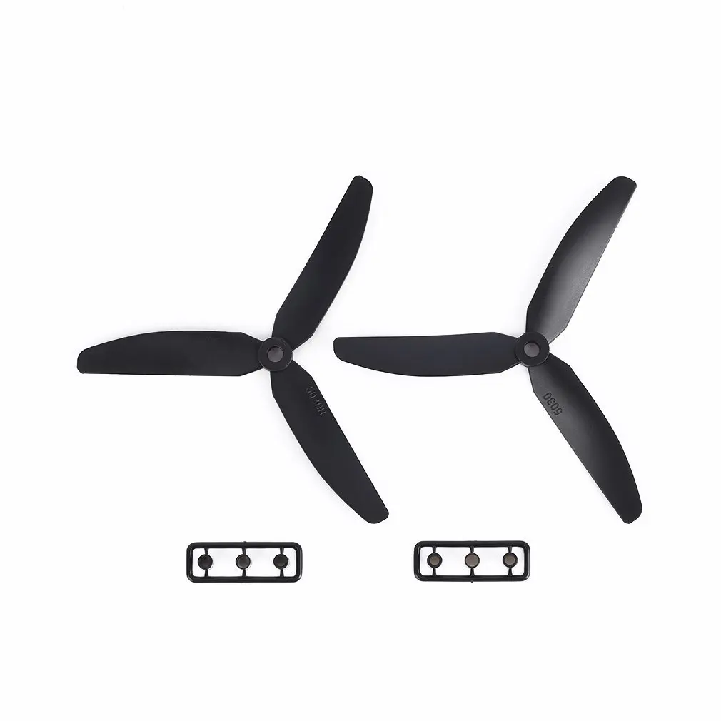 1 Pair 5030 3-Blade Propeller Prop CW/CCW Plastic Propeller Blade Propel for RC Aircraft Quadcopter Part New arrival
1 Pair 5030 3-Blade Propeller Prop CW/CCW Plastic Propeller Blade Propel for RC Aircraft Quadcopter Part New arrival