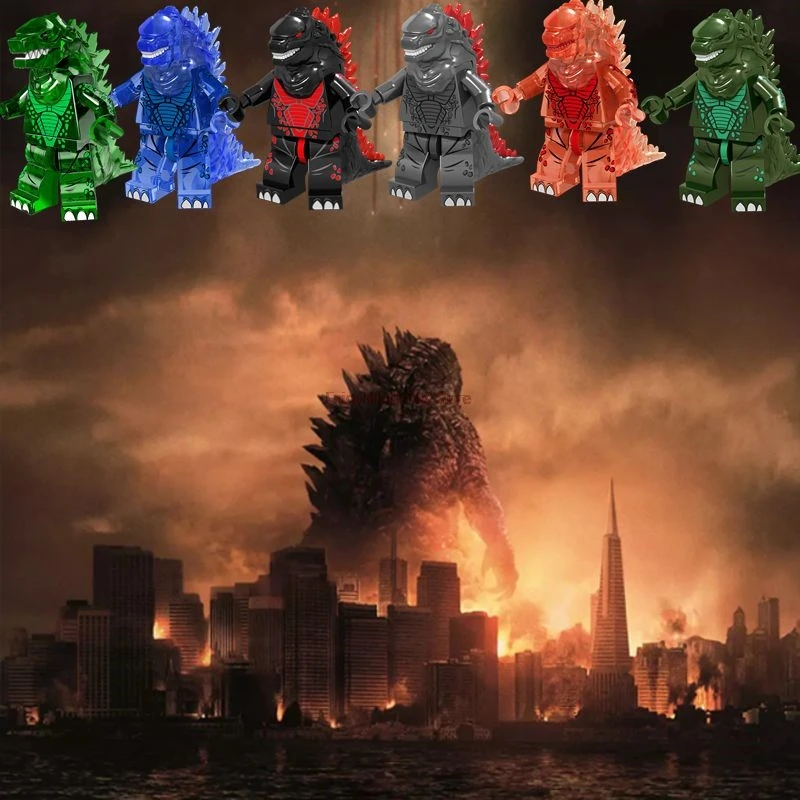 Godzilla Movie Series Toys Gojira Amethyst Lava Godzillas Lucas Eleven Aciton Figures DIY Building Blocks Gift Toys For Children
Godzilla Movie Series Toys Gojira Amethyst Lava Godzillas Lucas Eleven Aciton Figures DIY Building Blocks Gift Toys For Children
