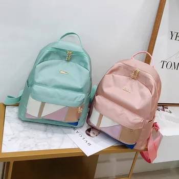2020 New Female Bag Color Matching Nylon Cloth Mini Backpack Female Korean Campus Student Small Backpack Travel Bag
2020 New Female Bag Color Matching Nylon Cloth Mini Backpack Female Korean Campus Student Small Backpack Travel Bag