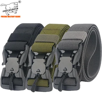 outdoor camping casual belt magnet buckle anti-slip nylon tactical belt 125cm adjustable military combat belt hunting belt army
outdoor camping casual belt magnet buckle anti-slip nylon tactical belt 125cm adjustable military combat belt hunting belt army